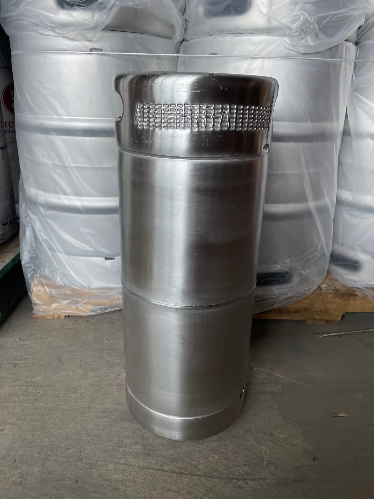 Sixtel keg full view